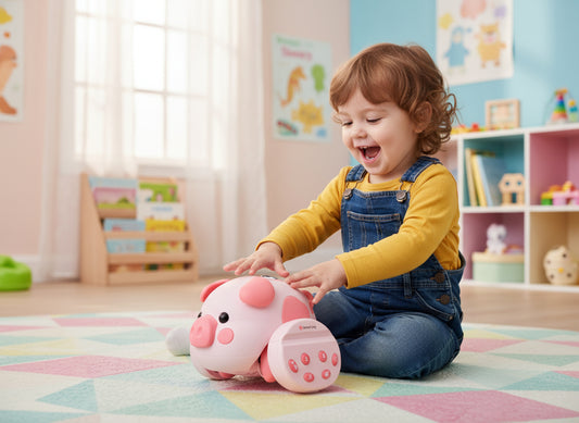Cerdito Bailarín Musical a Control Remoto y Movimiento para Bebés