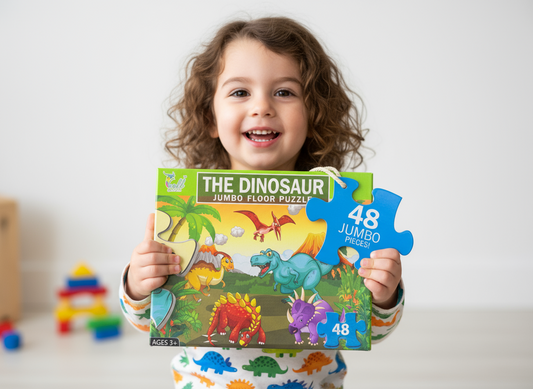 Rompe cabezas dinosaurio