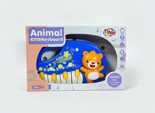 Piano de Mano Infantil con Sonidos de Animales y Melodías