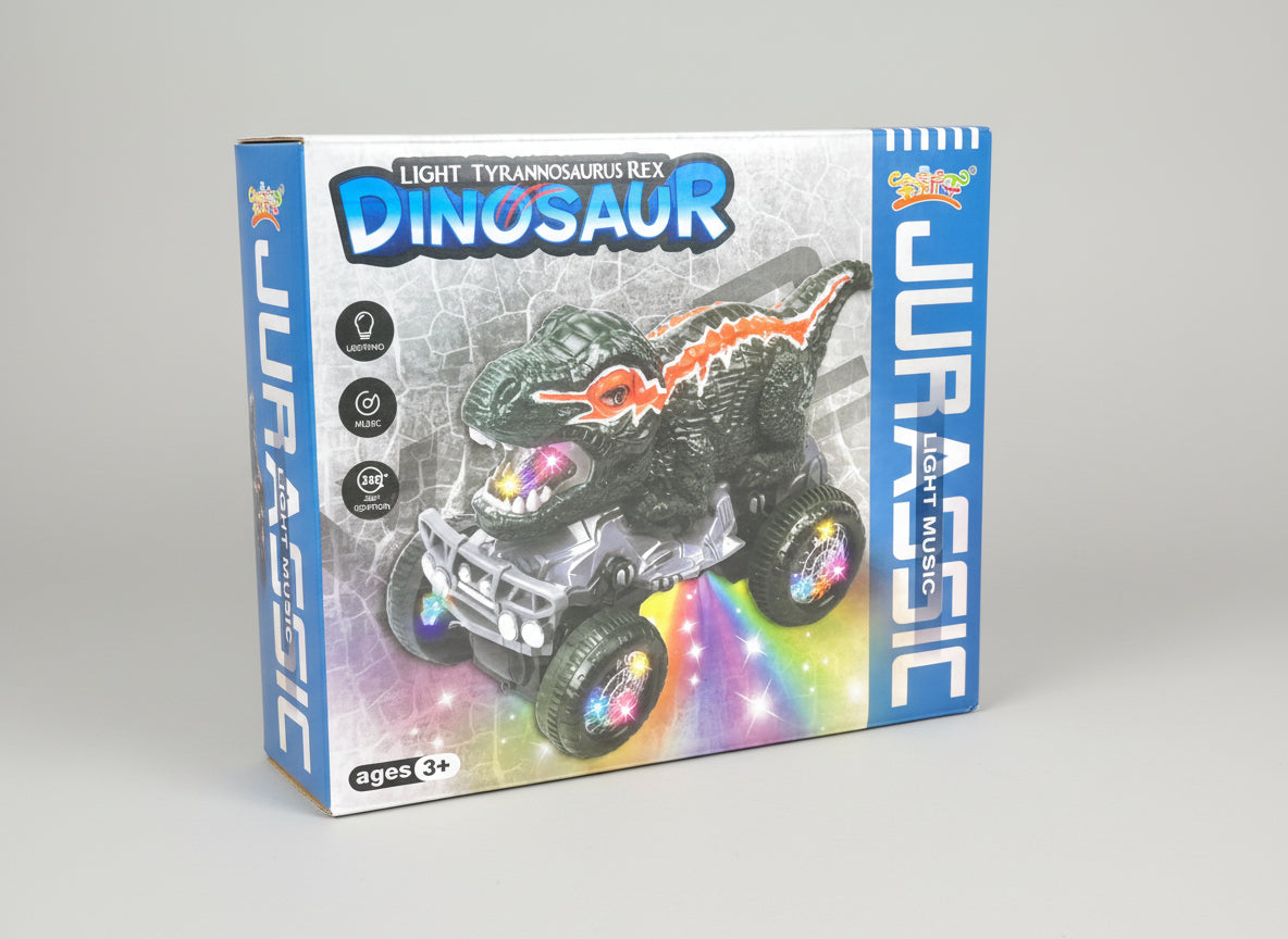 Vehículo Dinosaurio Jurassic con Sonido y Luces Interactivas