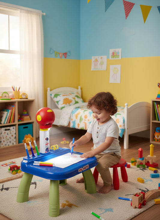 Proyector de Dibujo para Niños | Mesa Didáctica de Arte y Trazado