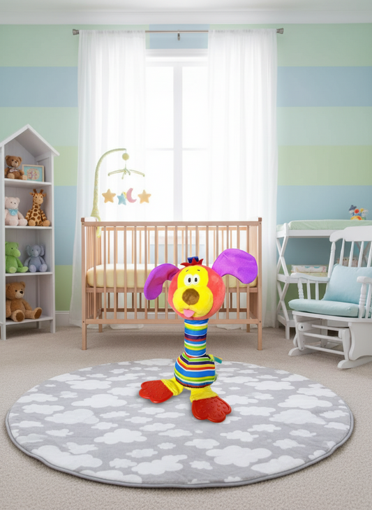 Sonajero Con Sonido Para Bebe Happy Monkey