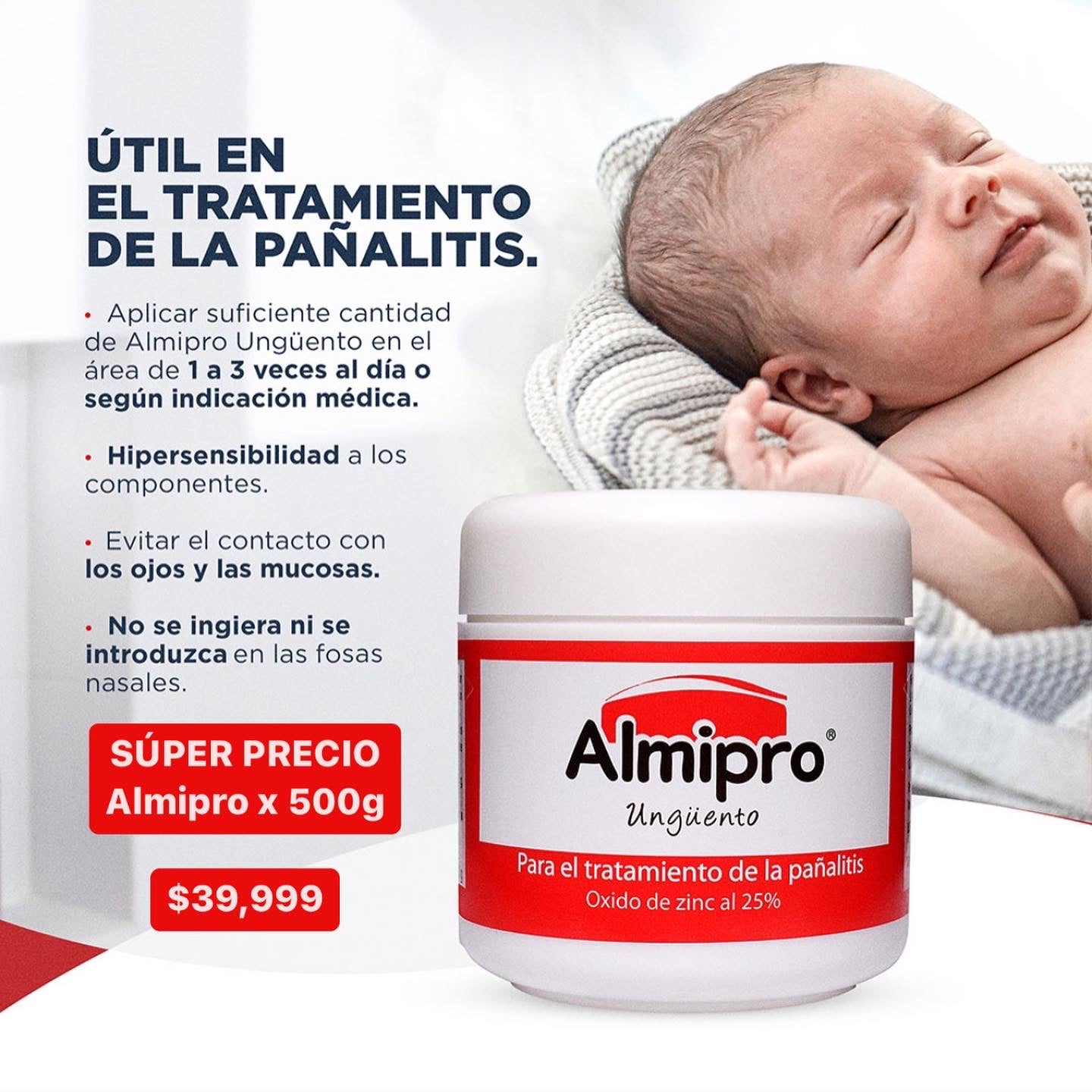 Crema almipro emoliente 500gr
