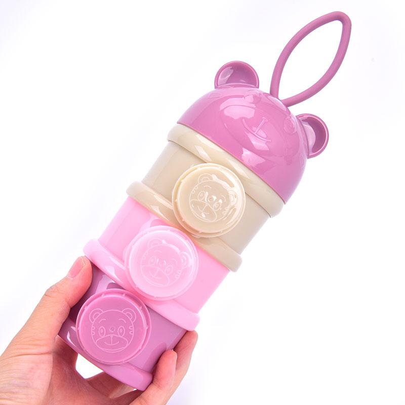 Pórtaleche con compartimientos