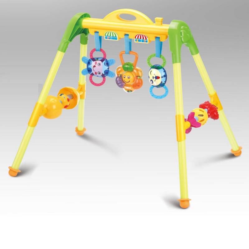 Gimnasio de Piso con Arco de Actividades Desmontables y Sonajeros Sensoriales