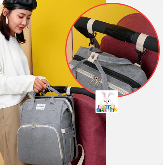 Pañalera con cambiador