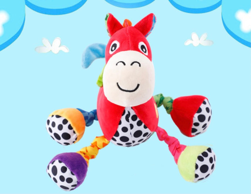 Peluche Antialèrgico caballo sensorial con música